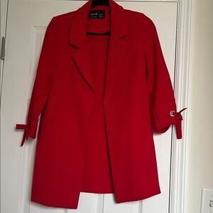 Helmut Lang Bold Red Blazer